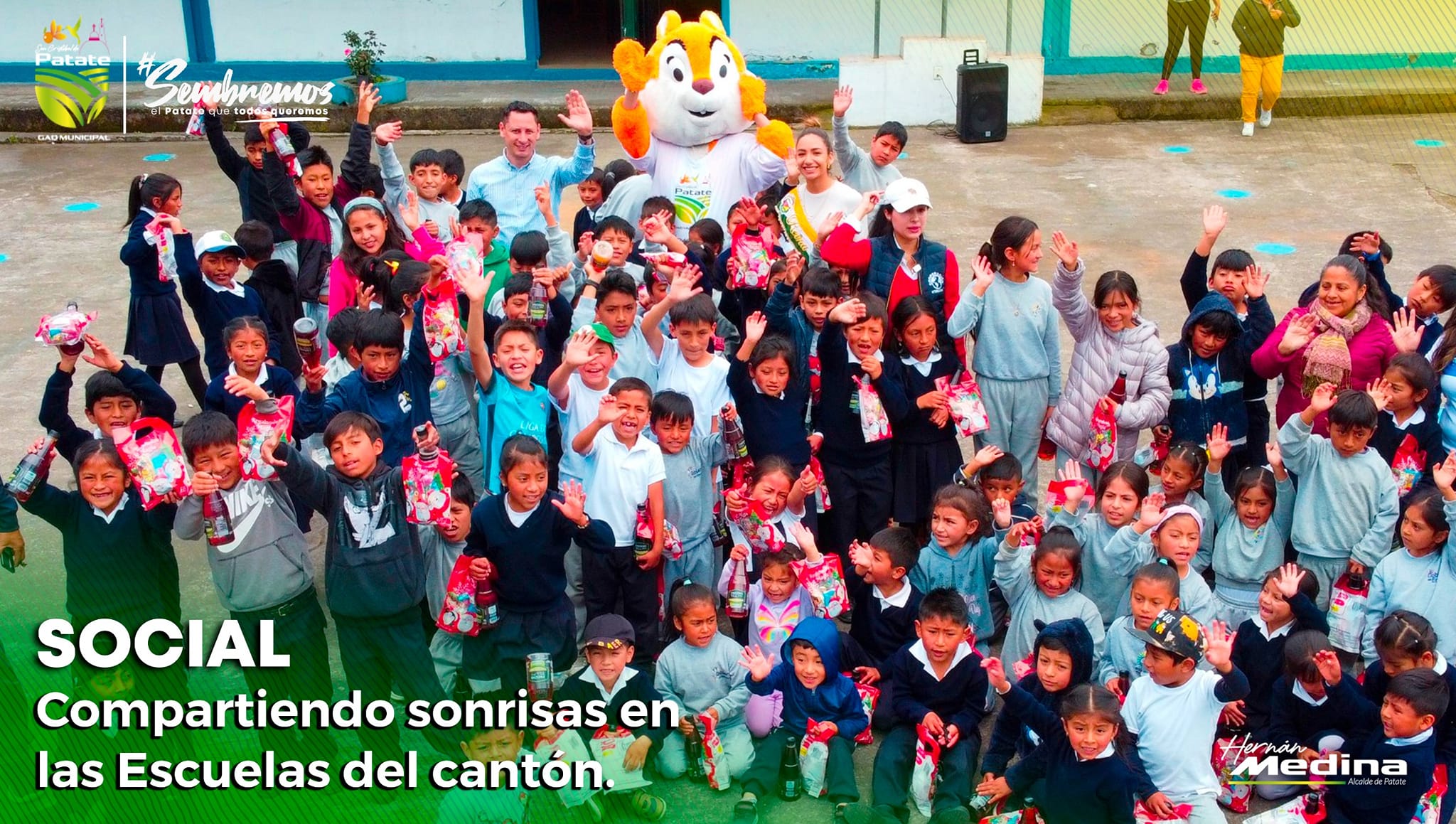 CELEBRACION NAVIDEÑA EN ESCUELAS DE PATATE