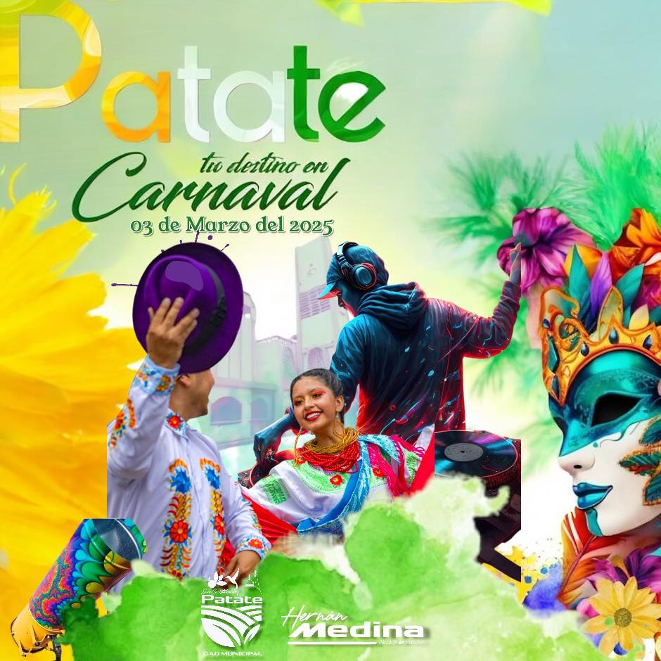 ¡Vive un CARNAVAL diferente en Patate!